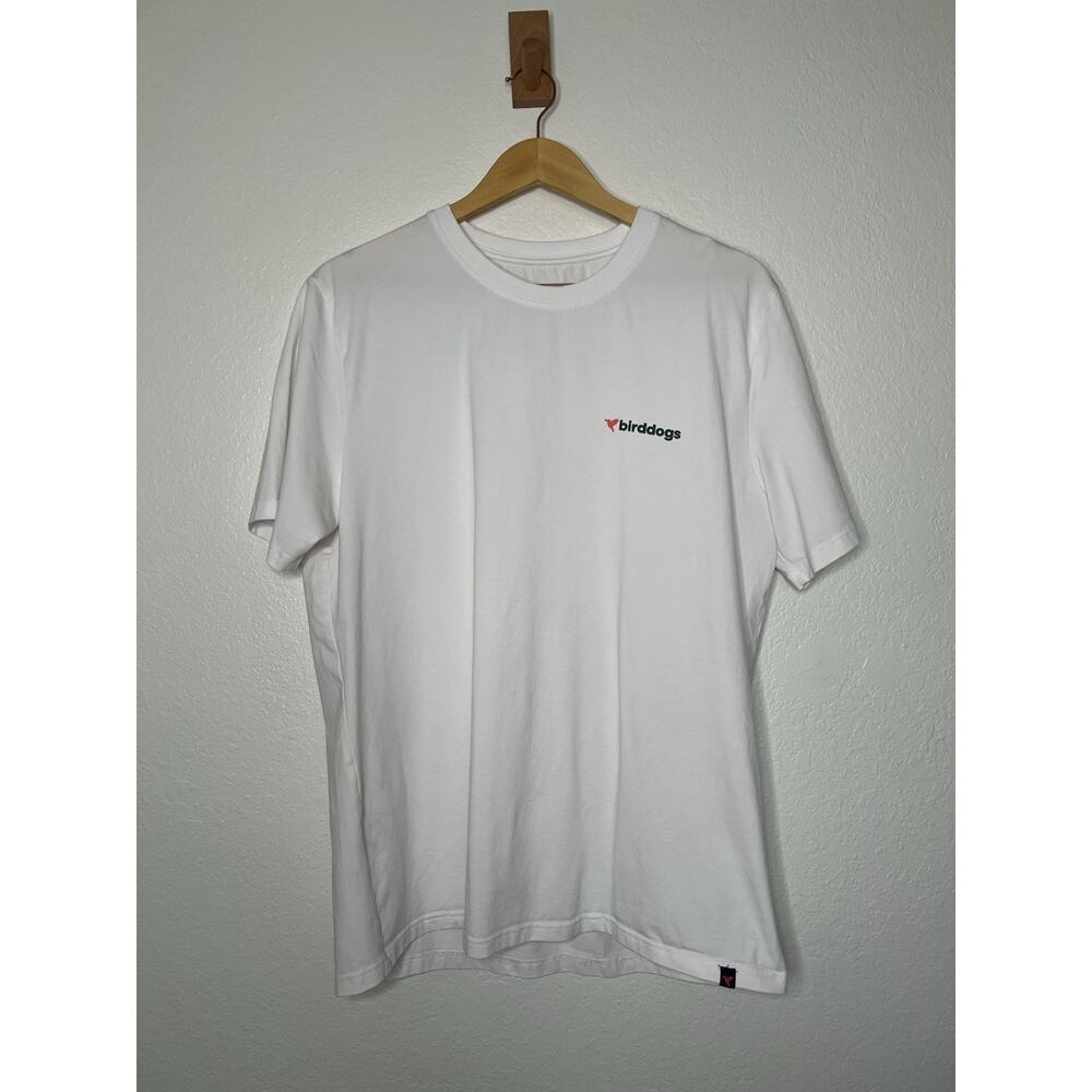 Birddogs Shmasters '24 Golf Graphic Masters Tee Men’s Size Large Cotton Blend